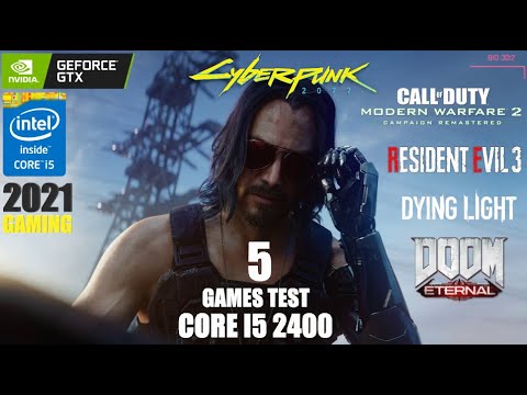 Core I5 2400 Gaming 5 Games Test In 21 I5 2400 In 21 Gaming Part 2 Youtube