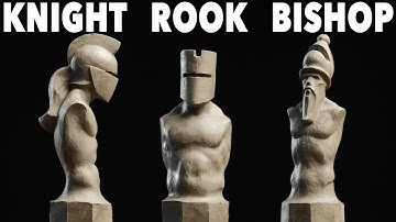 Sculpting My Own Chess Set Update!