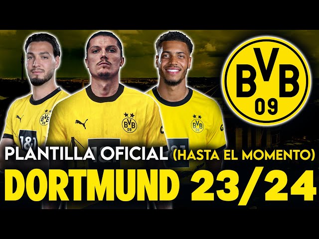 Plantilla borussia dortmund 2023