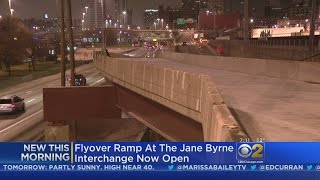 Part Of Jane Byrne Flyover Opens