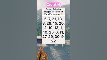 tanggal lahir zodiak yang jadi orang pemenang #zodiac #zodiak #shorts