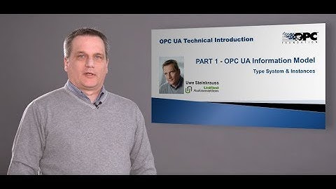 1: Tech-Intro "OPC UA Concepts" by Uwe Steinkrauss (06-2019)