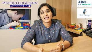 PsychoEducational Assessment | Child & Rehabilitation Psychologist  Dr Meghana K | Aster RV