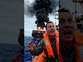 🚨 This Ship Almost Sank In The Storm 😳🌊 | Wait For The End #shorts