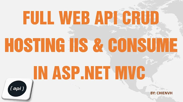 Full Creating WebAPI CRUD Hosting in IIS and Consuming in ASP.Net MVC