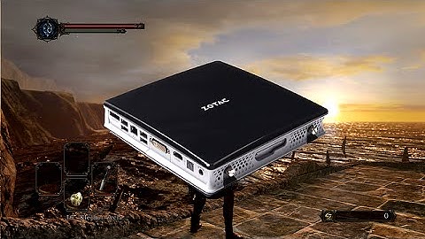 Trying to play games on Zotac ZBOX ID18 (Celeron 1007U + Intel HD)