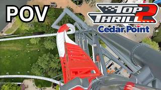 Top Thrill 2 Front Row POV | Cedar Point's 120 MPH Multi-Launch Coaster