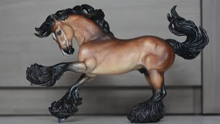 Custom Breyer Traditional gypsy vanner