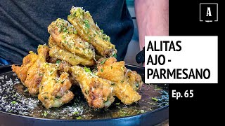 Alitas Ajo Parmesano | Receta Diferente de Alitas de Pollo | Ep. 65 -  Antojitos de Arnie - YouTube
