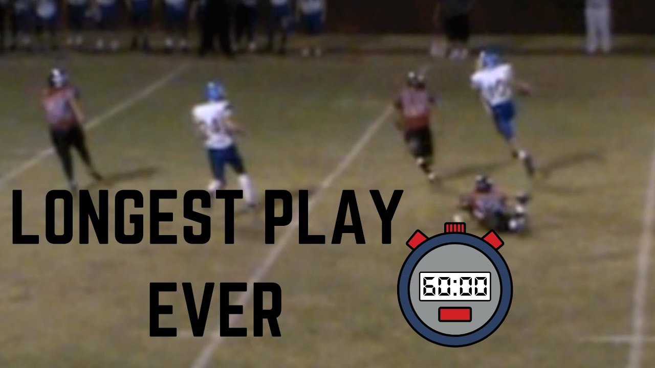 LONGEST FOOTBALL PLAY EVER YouTube