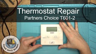 Thermostat Repair: Partners Choice Thermostat t601-2