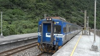 4184次區間車武塔站停車(EMC550)