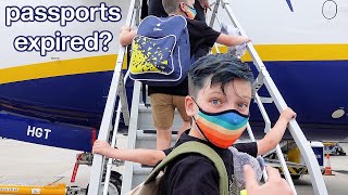 WE DIDN'T THINK THEY'D LET US FLY!  TRAVEL VLOG TO SPAIN WITH KIDS IN COVID TIMES