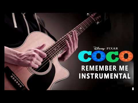 Coco - Remember Me - Lullaby (Instrumental Guitar Cover) Karaoke