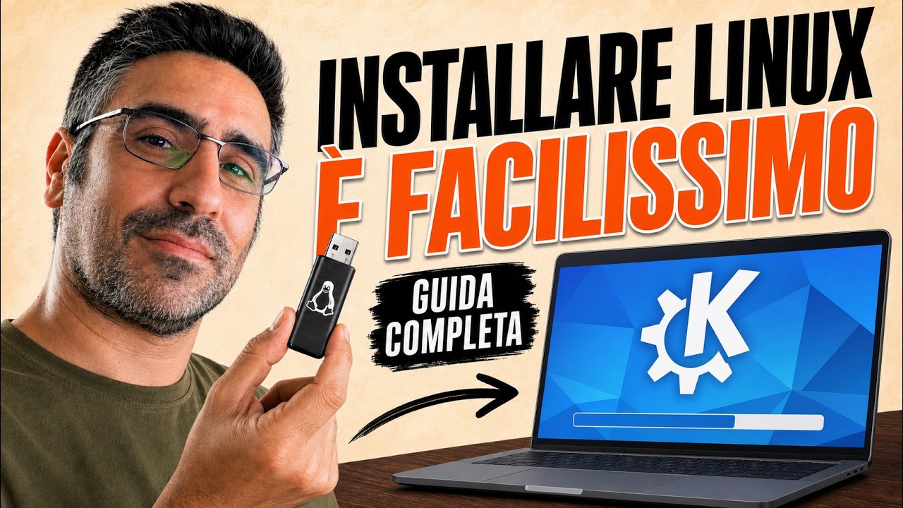 Thumbnail del video Installare Linux non è mai stato così facile!