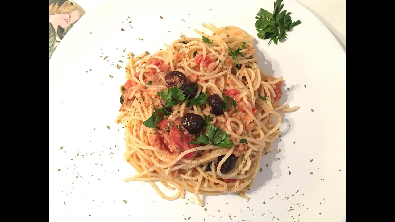 Ton Balıklı Spagetti Tarifi – Pratik Tarif / Yemek Tarifleri – Melis’in Mutfağı