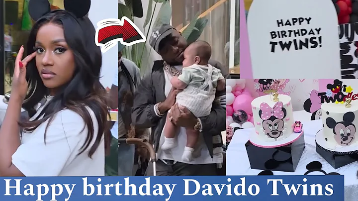Davido and Chioma Shutdown for Grand Birthday Celebration of Their Twins Live In Atlanta