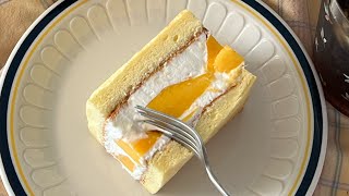 Melt in your mouth Mango Souffle Sandwich