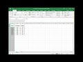 How to create a table and make formula at Excel tutorial for beginners(1)