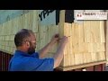 How to Install Cedar Shingles with a Weaved Corner