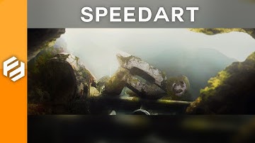 PsyQo Comtix Manipulation Header ► Speedart (Photoshop + C4D) #PSRC