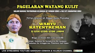 LIVE. Wayang Kulit Ki Kusni Kesdik Kesdolamono. Lakon Wahyu Katentreman. Pernikahan Fitria & Angga