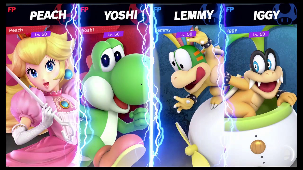 Super Smash Bros Ultimate Amiibo Fights Request #10538 Peach & Yoshi vs ...
