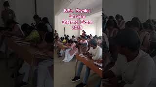 BSc Physics 1st Sem|| Internal Exam 2025|| #ddu #ddugu #bscphysics #internalexam