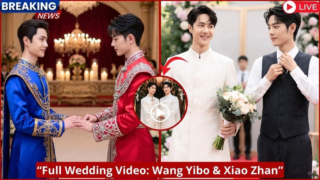 FULL WEDDING VIDEO of Wang Yibo & Xiao Zhan Finally Released – Fans Crying Worldwide!