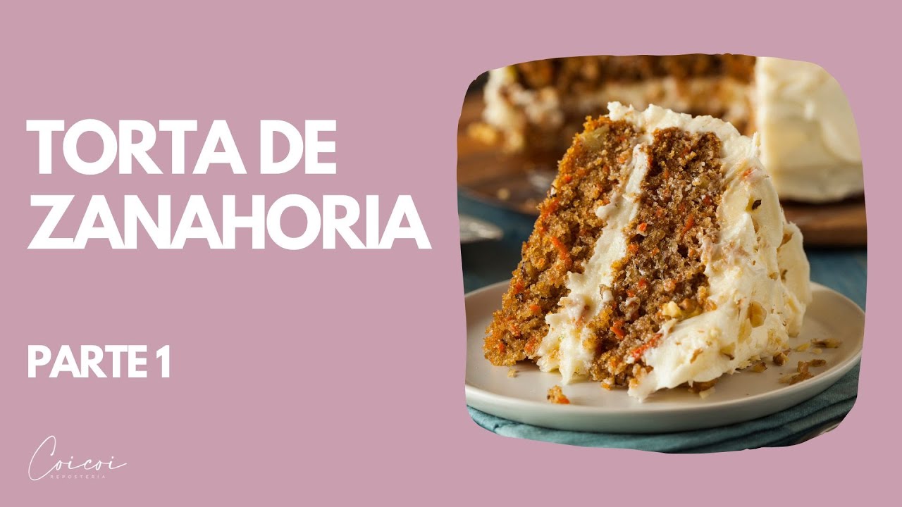 TORTA DE ZANAHORIA RÁPIDA EN LICUADORA/ CARROT CAKE