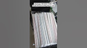 Automatic straw packing machine Production line