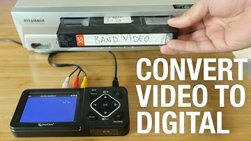 How to Convert VHS to Digital with Clear Click Video 2 Digital Converter 2.0