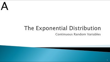 The Exponential Distribution: Application