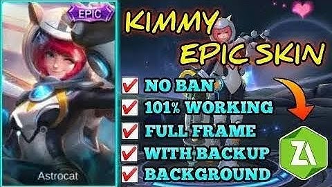 Kimmy Astrocat Skin Script | No lag | No Banned | Full Effect | Full Audio | No Password