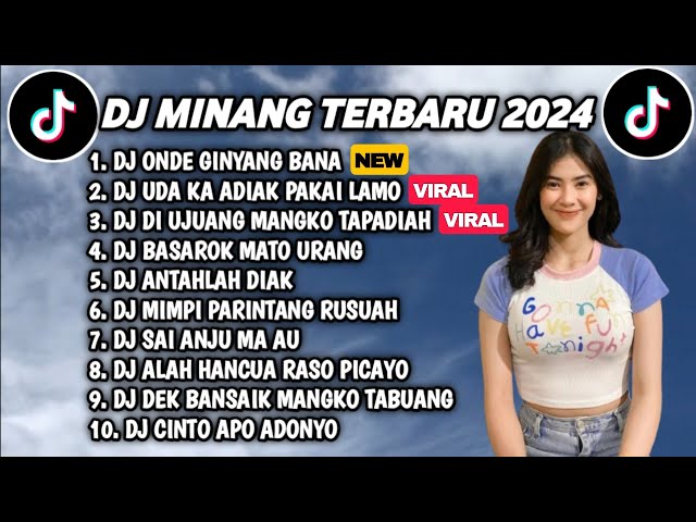 DJ MINANG TERBARU 2024 FULL BASS - DJ DI GINYANG BANA X SANANG SANANGKAN BADAN VIRAL TIKTOK class=