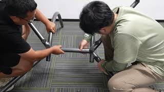 Installation Video   Double Swing Chair