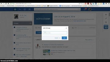 How to Join an Edmodo Group
