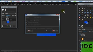 How To Make An Gimp Adobe Styled Icon in Gimp