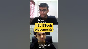 IISc BTech Placements vs IIT #iisc #iit #placements #engineeringindia #research #softwarejobs