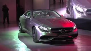 2015 S63 AMG 4MATIC Coupe at New York International Auto Show