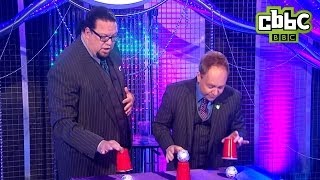 Penn and Teller Magic Trick on Blue Peter  CBBC