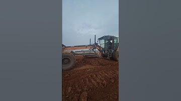 soil grading ,sub grade making🚧#construction #site #viralclips #ytshorts #shorts #grader #operator 🛣