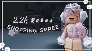2.2K ROBLOX SHOPPING SPREE! by waffles 10,067 views 4 months ago 7 minutes, 10 seconds