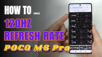 How to Enable 120Hz Refresh Rate On Xiaomi Poco M6 Pro