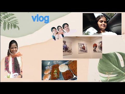 mumbai vlog || Day out with my friends ️|| jehangir art gallery - YouTube