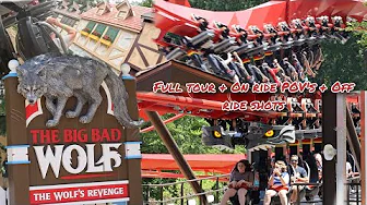 The Big Bad Wolf: The Wolf’s Revenge Full Tour | On Ride POV’s | Off Ride Shots | 2025