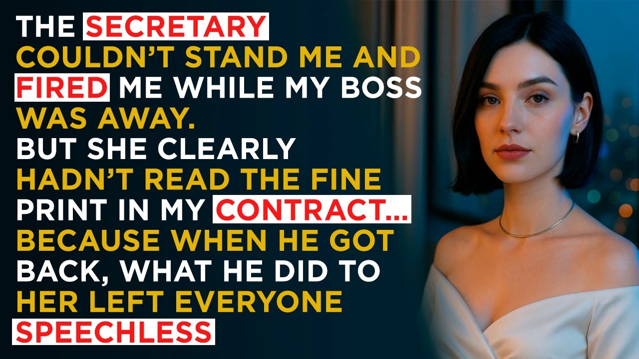 Fired Without Warning. But My Contract Had Other Plans