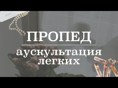 Аускультация легких с примерами записи звуков (основные и побочные дыхательные шумы) | пропедевтика