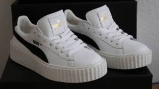 Rihanna x Puma Fenty Creeper Cracked Leather Unboxing and Review