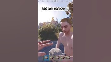 He’s on demon time with the rocks 💀 #playrust #rustclips #memes #funny #rust #rustconsole